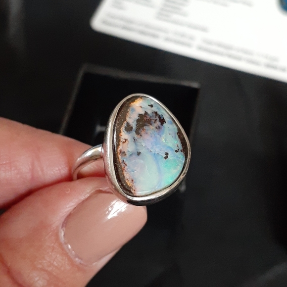 Australian Opal Ring - Picture 4 of 6